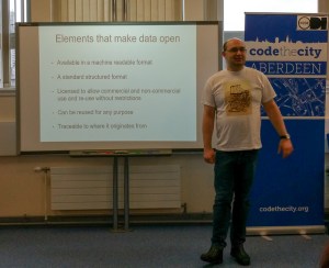Andrew Gives us an Open Data Briefing