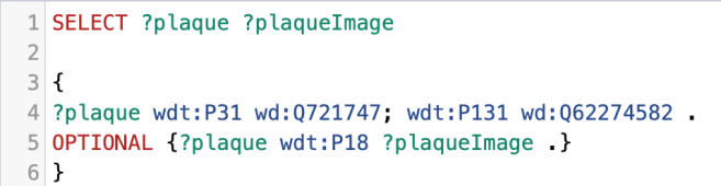 Plaques - Query Three