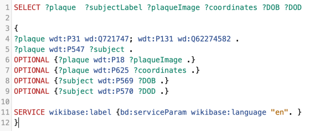 Plaques - Query Five