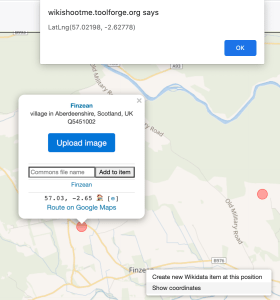 Fixing coordinates and uploading images